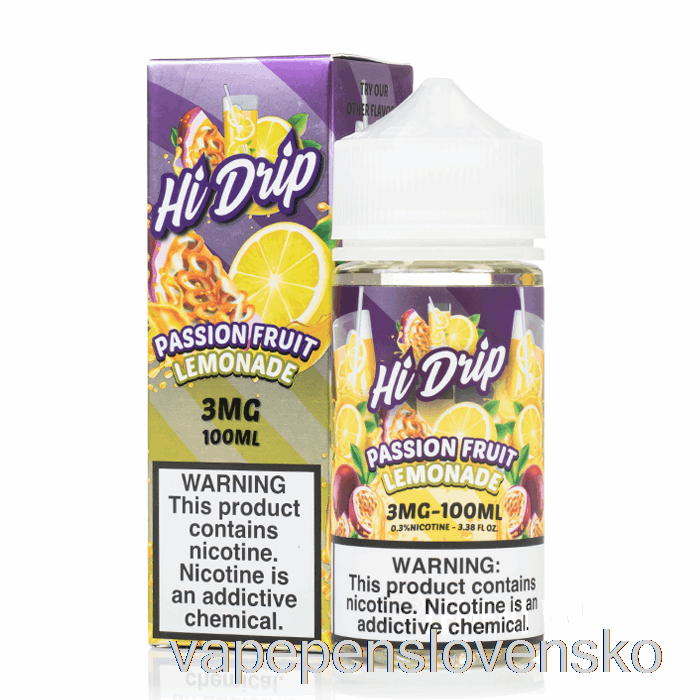 Marakujová Limonáda - E-liquid S Vysokým Kvapkaním - 100 Ml 0mg Vape Cigareta